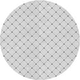 thumbnail image 1 of Ahgly Company Machine Washable Indoor Round Transitional Platinum Gray Area Rugs, 5' Round, 1 of 7