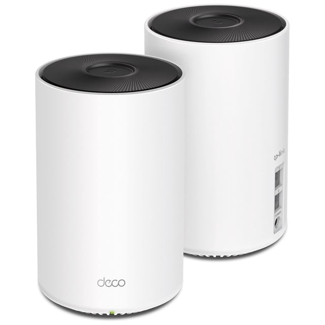 TP-Link Tri Band Wi-Fi Sistema de Enrutadores de Malla 6 / 2 Enrutadores de Malla / Cobertura de hasta 5500 Pies Cuadrados / Deco W7200 (2-pack)
