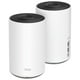 thumbnail image 1 of TP-Link Tri Band Wi-Fi Sistema de Enrutadores de Malla 6 / 2 Enrutadores de Malla / Cobertura de hasta 5500 Pies Cuadrados / Deco W7200 (2-pack), 1 of 2