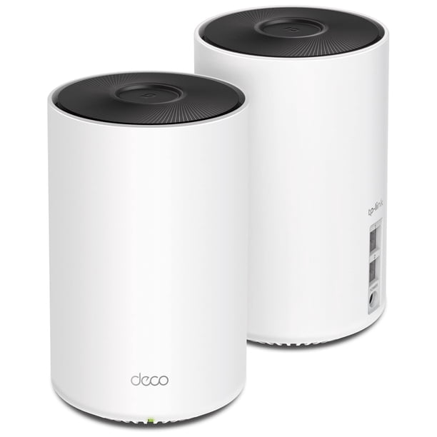TP-Link Tri Band Wi-Fi Sistema de Enrutadores de Malla 6 / 2 Enrutadores de Malla / Cobertura de hasta 5500 Pies Cuadrados / Deco W7200 (2-pack)
