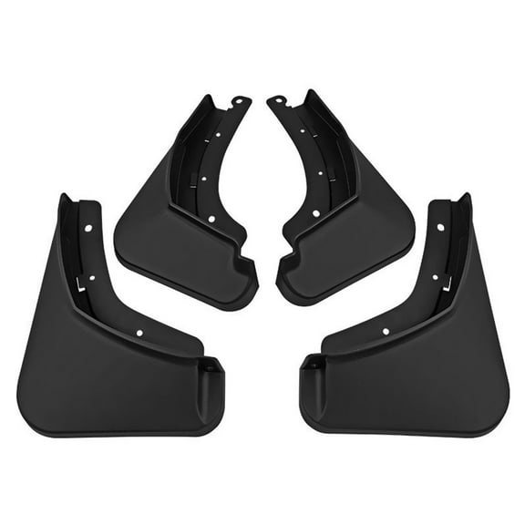 Custom MudFlap For Chevrolet Trax 2024, No Drilling Splash Guards Mud Guards Decorative Accessories, 4pc Tire Protector Fenders -black
