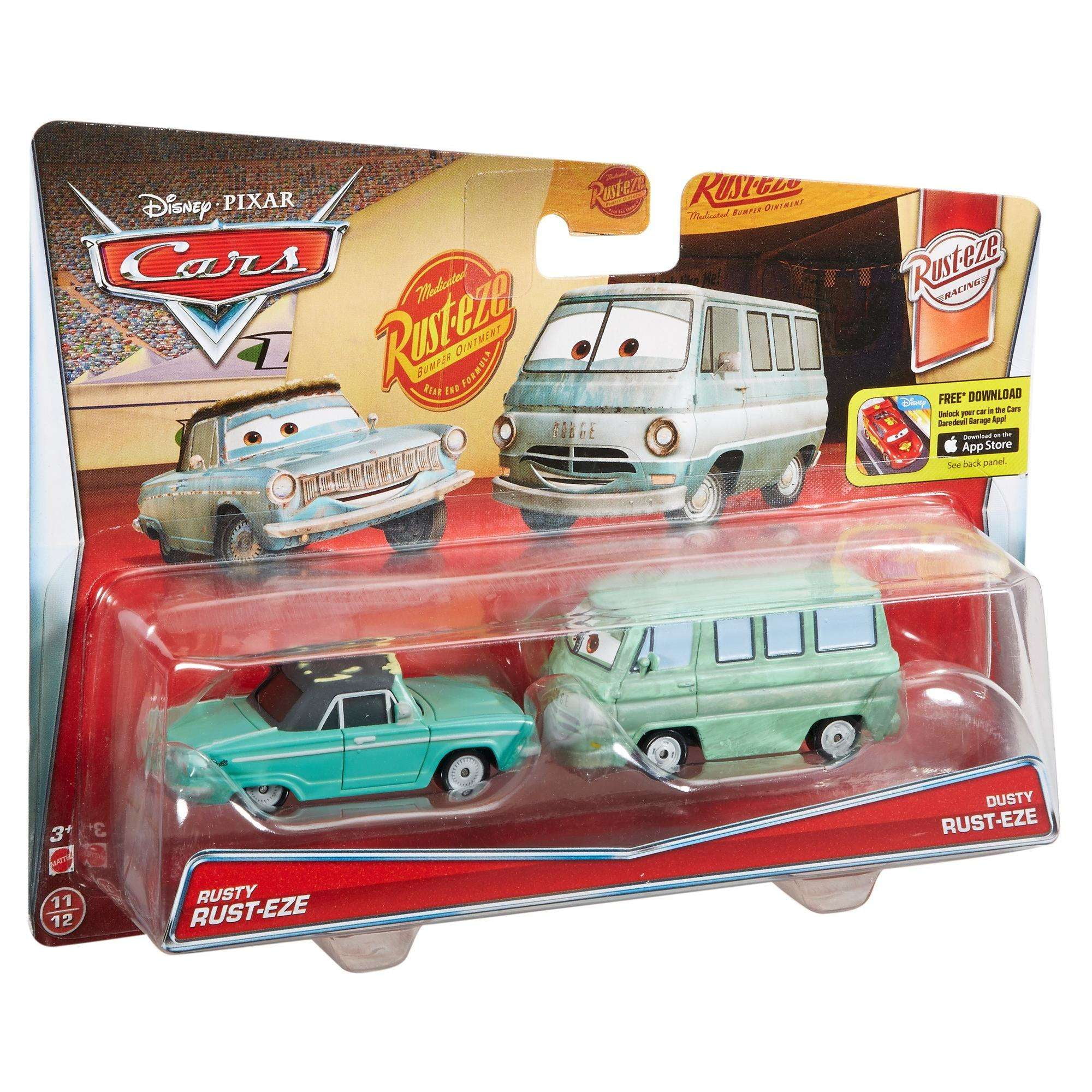 Disney/Pixar Cars Rusty Rust-Eze & Dusty Rust-Eze Die-Cast 2