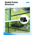 thumbnail image 3 of Quictent Clear 56"x29"x77" 3 Tiers 6 Shelves Portable Walk-in Mini Greenhouse Hot Green House Planter Gardening, 3 of 8