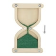 thumbnail image 3 of Sablier en Bois Occupé Conseil Compétences de Base Jouets Éducatifs Activités d'Apprentissage Vert, 3 of 8