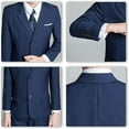 thumbnail image 5 of Lycody Boys Formal Suits Slim Fit 5 Piece Kids Suit Jacket Pants Set with Dress Shirt and Tie for Wedding Prom, 5 of 6