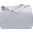 thumbnail image 5 of Oakias Cotton Blanket Queen Silver Set of 8 – Lightweight Thermal Blanket Bulk Pack – 350 GSM – 90 x 90 Inches, 5 of 7