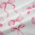 thumbnail image 5 of Erosebridal Ribbon Bow Knot Black Out Curtains,Light Pink Cute Bowtie Curtains Pack of 2 (42x63 Each) For Bowknot Lovers, 5 of 7