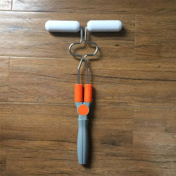 Cotonie Double Paint Roller Brush Fence Rail Painting Tool Adjustable