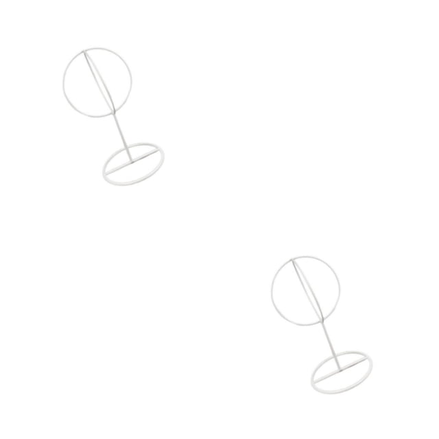 Yuarrent Ball Hat Stand Hat Rack Wig Display Storage Metal Stand Holder Type2 NO2