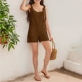 thumbnail image 2 of Afdoent Cute Outfits For Girls Solid Color Short Overalls Fashion 11-12 Years, 2 of 9