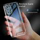 thumbnail image 1 of Funda protectora de silicona de alta permeabilidad para Samsung S24, con borde recto y orificio fino transparente de TPU A53A14, Note20, 1 of 1
