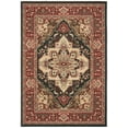 thumbnail image 2 of SAFAVIEH Mahal Garnet Oriental Area Rug, Navy/Red, 4' x 5'7", 2 of 7
