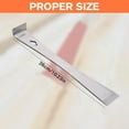 Purpose 2024 Upgrade Stainless Steel Pry Bar Scraper Set Trim Puller
