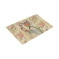 thumbnail image 3 of MKHERT Bicycle Vintage Newspaper Background Doormat Rug Home Decor Floor Mat Bath Mat 30x18 inch, 3 of 3
