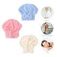 thumbnail image 2 of Shisuyan Hair Quick Drying Hat Women Salon Use 3Pack, 2 of 8
