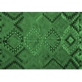 thumbnail image 1 of Ahgly Company Indoor Rectangle Southwestern Emerald Green Country Area Rugs, 3' x 5', 1 of 4