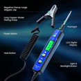 thumbnail image 4 of Automotive Test Light, 0.8V-100V Voltage Power Circuit Probe Tester Buzzer Circuit Tester, Bidirectional Voltage Tester, 4 of 7