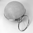 thumbnail image 7 of Geiomoo Ball Shape Clutch Purse, Ring Handle Evening Bag Handbag with Long Chain for Wedding Party, 7 of 7