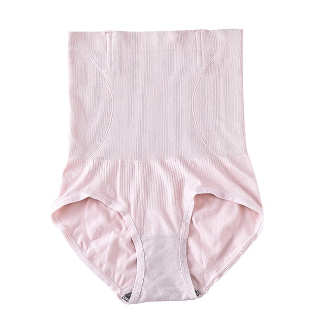 Fajas para mujer, cintura alta, bragas de algodón en forma de abdomen, corsé, rosa Inevent AP001085-04
