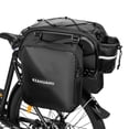 thumbnail image 1 of Bolsa para bicicleta Lixada 3-en-1 Bike Rack Bag Trunk Bag Impermeable Bicicleta Asiento trasero Bol Lixada Bolsa para bicicleta, 1 of 7