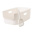 thumbnail image 1 of Runquan Cat Litter Box Cage Accessories High Sided for Small Animals Kitten Hamsters L, 1 of 8