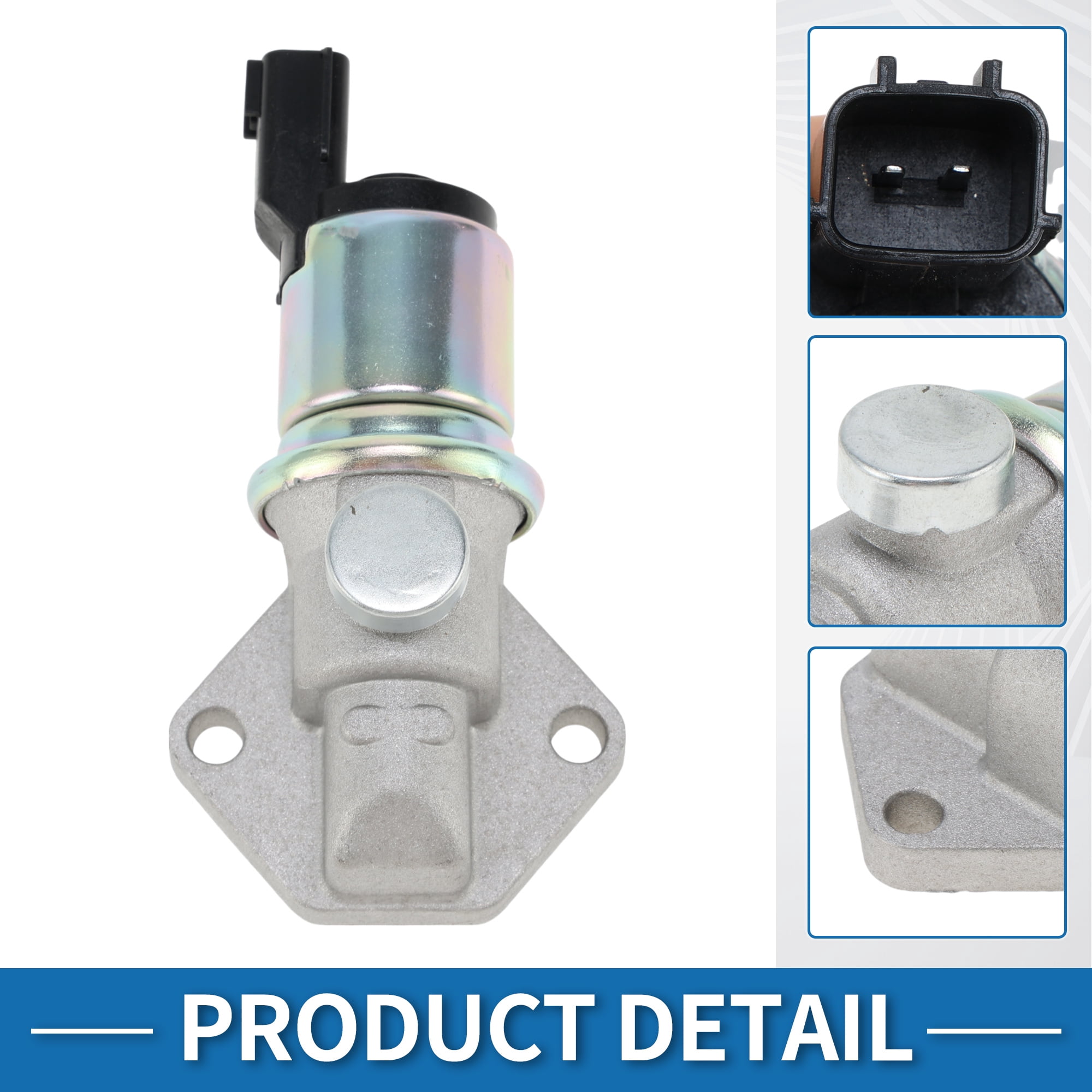 Unique Bargains Car Idle Air Control Valve for Suzuki Aerio 2002-2003 Replace No.1813777E00 IACV Idle Motor Idle Air Control Valve for Stable Engine Operation