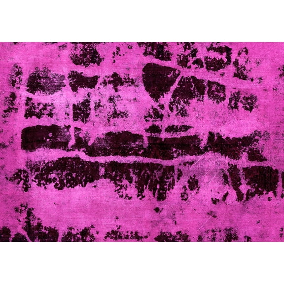 Ahgly Company Indoor Rectangle Persian Pink Bohemian Area Rugs, 5' x 7'