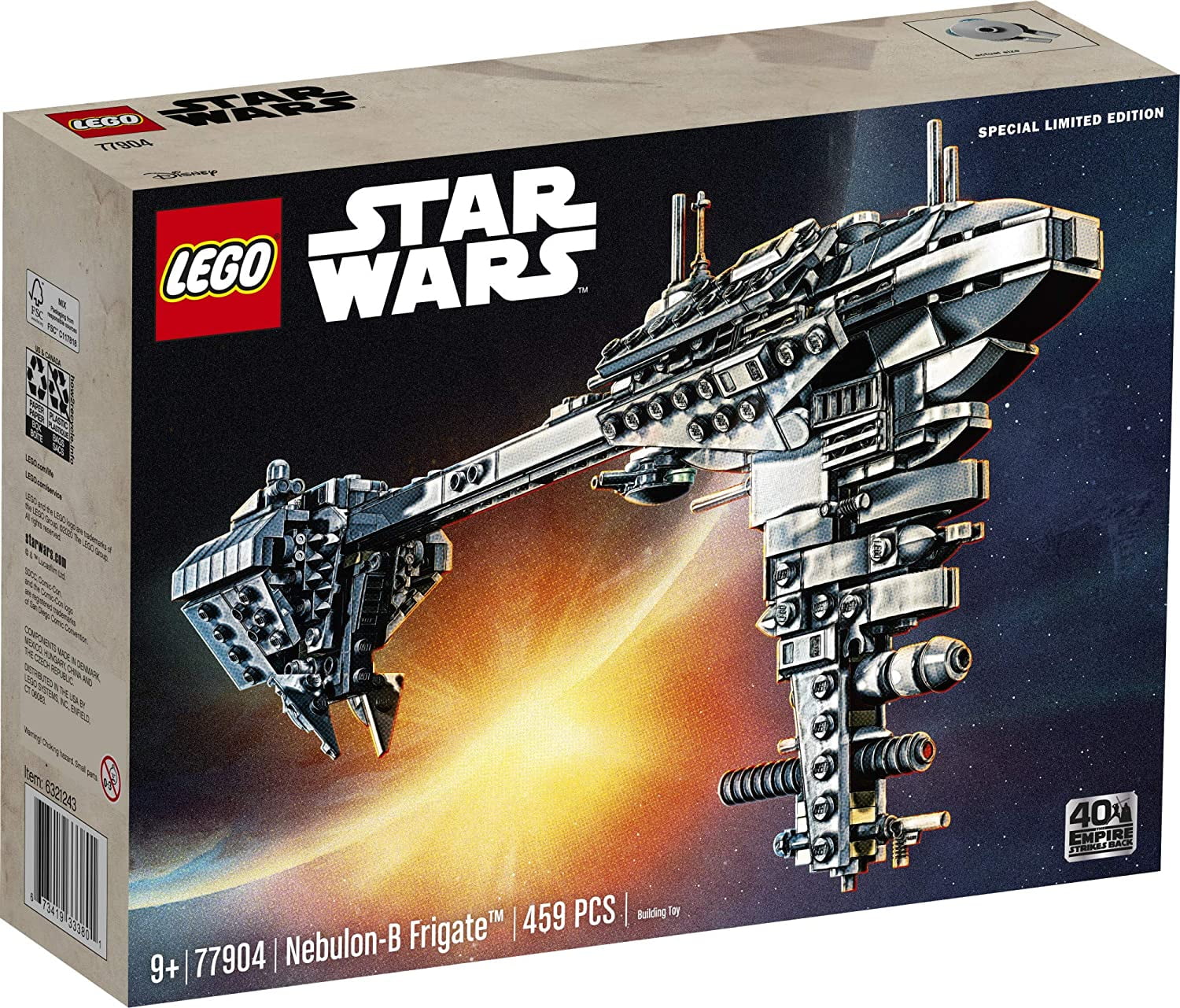 459 Pieces for sale online LEGO Star Wars Nebulon-B Frigate 77904
