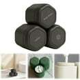 thumbnail image 2 of Cadence Travel Containers - Body Care Capsule Set - Magnetic Travel Capsules - For Wash, Lotions, Sunscreens - 3 Flex Mediums (1.32oz) with Body Wash, Lotion, & Sun Icon Labels - Sand Black 2.36", 2 of 4