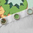 thumbnail image 4 of jejeloiu Cute Cartoon Dinosaur Black Out Curtains,Wild Animal Curtains Pack of 2 (42x63 Each),Green Dino Bedroom Curtains For Boys Kids,Breathable Home Decor, 4 of 6