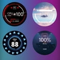 thumbnail image 3 of 2.1 Inch IPS USB Water-Cooled Screen 480x480 Secondary Display CPU GPU RAM HDD Monitor 360 Rotation for Computer Black,1 * USB Water-Cooled Screen,Black, 3 of 8