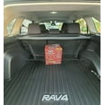 thumbnail image 5 of EACCESSORIES EA Rear Trunk Organizer Cargo Net for Toyota RAV4 2019-2023 – Envelope Style Cargo Net – Premium Mesh Elastic Car Trunk Organizer Vehicle Carrier Storage – Compatible with Toyota RAV4, 5 of 6