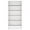 White, variant on GVN Storage Shelves, Bookshelf Stand,70.8" Bookcase, Large Bookshelf Organizer with 5-Tier Storage Shelves,White