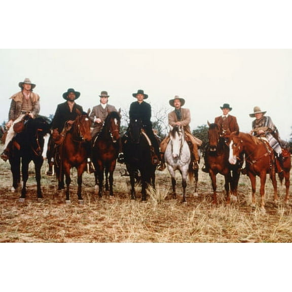 The Magnificent Seven Michael Biehn Cast 24x36 Poster