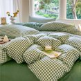 thumbnail image 5 of Maplenight 4-Piece Twin Bed Sheet Set, Cooling Bed Sheets for Hot Sleepers, Breathable, Wrinkle-Resistant, Machine Washable, Stylish & Durable Polyester Fiber Bedding Green, 5 of 5