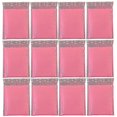 thumbnail image 2 of 50pcs Practical Bubble Storage Bag Shockproof Express Delivery Packaging Bag Bubble Pouch For Home Shop Office (pink, 15x11cm)-, 2 of 3