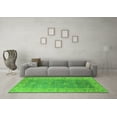 thumbnail image 3 of Ahgly Company Indoor Square Oriental Green Traditional Area Rugs, 8' Square, 3 of 4