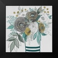 thumbnail image 2 of Boho Hue Studio 12x12 Black Modern Framed Museum Art Print Titled - Natural Bouquet 1, 2 of 5