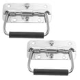 thumbnail image 4 of 2pcs Heavy Duty Folding Pull Handle Stainless Steel Handles For Secure Grip Industrial Grade Foldable Handles Industrial Grade Foldable Handles, 4 of 8