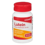 Leader Lutein 20mg, 60 Softgels (Pack of 1)