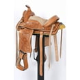 thumbnail image 3 of 12 In Kids Youth Children Miniature Pony Saddle Leather Pleasure Western, 3 of 7