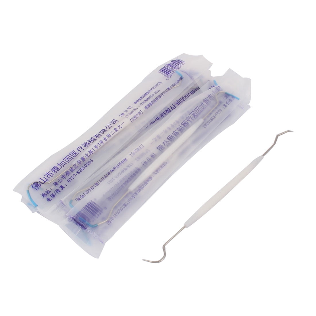 Metal Protable Lightweight Flossing Floss Oral Care Toothpick Cleaning