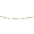 thumbnail image 1 of 14K Yellow Gold necklace Pearl Freshwater White 16 in 5 mm, 1 of 2