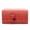 Red, variant on Bamboo Jewelry Box,Storage Case with Removable Dividers for Rings Earrings Necklaces,Compact Jewelry Organizer Holder,Decorative Posh Design,Travel Jewelry Case,Orange,1PC