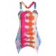 thumbnail image 2 of Más el tamaño del tinte del lazo del anillo o pañuelo Hem Tank Top Rosegal Camisetas sin mangas de talla grande, 2 of 5