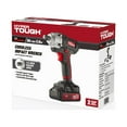 Hyper Tough 20V Cordless 1/2inch Impact Wrench, Variable Speed Trigger