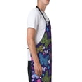 thumbnail image 3 of Pofeuu Colorful Butterflies Print Waterproof Apron with Pockets Adjustable Cooking Aprons Kitchen Bib for Baking Household Cleaning, 3 of 8