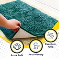 thumbnail image 2 of Muddy Mat® | Super Water Absorbent Door Mat Indoor, Microfiber Quick Dry Chenille Entryway Rug, Slip Resistant Front Door Mat, Indoor Mats for Entryway, Machine Washable Pet Rug, Teal 19"x30", 2 of 4
