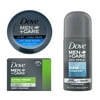 Dove Men+Care Ultra-Hydra Cream, Dove Men+Care 3 in 1 Bar Cleanser & Dove Men+Care Dry Spray Antiperspirant Deodorant 3 Pk