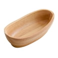 thumbnail image 2 of Ensaladera de madera para mezclar y servir. Ensaladera de madera para servir frutas y ensaladas. 15X8X4cm, 2 of 9